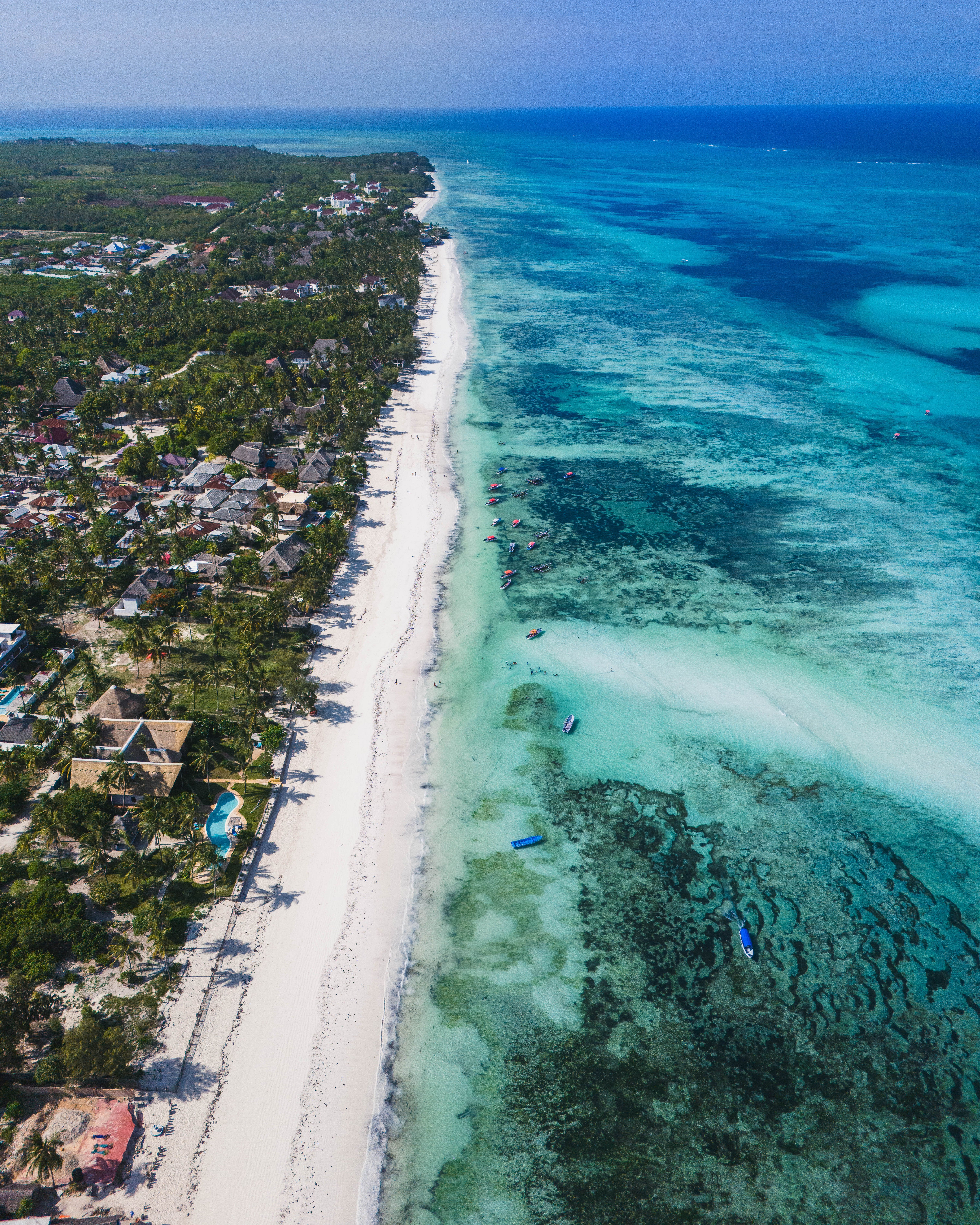 Zanzibar beach holiday package with white sand beach