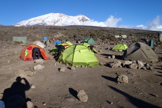 Shira 2 Camp Kilimanjaro Lemosho Route